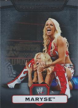 2010 Topps Platinum WWE #54 Maryse  Front