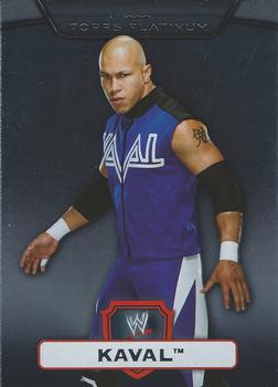 2010 Topps Platinum WWE #70 Kaval  Front