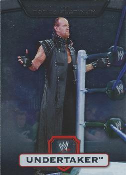 2010 Topps Platinum WWE #73 Undertaker  Front