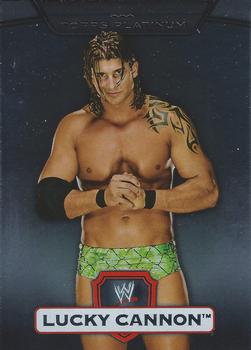 2010 Topps Platinum WWE #80 Lucky Cannon  Front