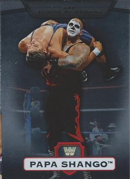 2010 Topps Platinum WWE #83 Papa Shango  Front