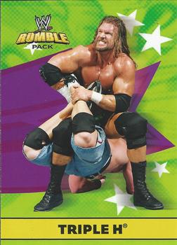 2010 Topps WWE Rumble Pack #44 Triple H  Front