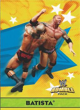 2010 Topps WWE Rumble Pack #49 Batista  Front
