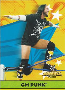 2010 Topps WWE Rumble Pack #7 CM Punk  Front