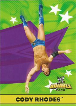 2010 Topps WWE Rumble Pack #8 Cody Rhodes  Front