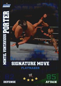 2010 Topps Slam Attax WWE Mayhem #NNO Montel Vontavious Porter Front