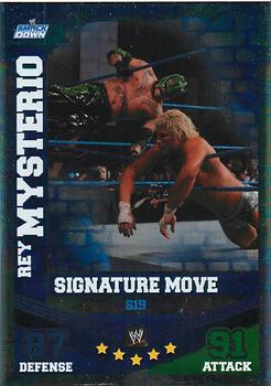 2010 Topps Slam Attax WWE Mayhem #NNO Rey Mysterio Front