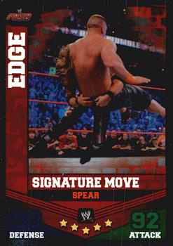 2010 Topps Slam Attax WWE Mayhem #NNO Edge Front