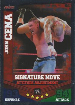 2010 Topps Slam Attax WWE Mayhem #NNO John Cena Front