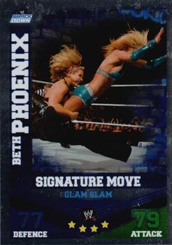 2010 Topps Slam Attax WWE Mayhem #NNO Beth Phoenix Front