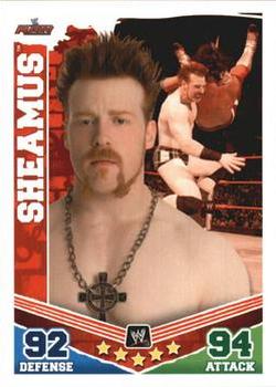 2010 Topps Slam Attax WWE Mayhem #NNO Sheamus  Front