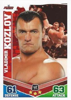 2010 Topps Slam Attax WWE Mayhem #NNO Vladimir Kozlov  Front