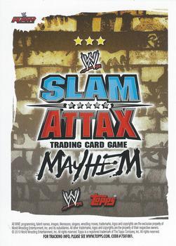 2010 Topps Slam Attax WWE Mayhem #NNO Eve  Back