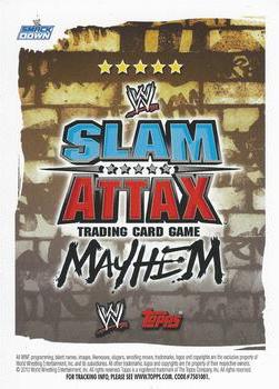 2010 Topps Slam Attax WWE Mayhem #NNO Big Show  Back