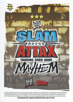 2010 Topps Slam Attax WWE Mayhem #NNO David Otunga  Back