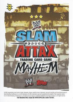 2010 Topps Slam Attax WWE Mayhem #NNO Titus O'Neil  Back