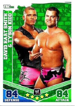 WWE Slam Attax Evolution Smith & Kidd Tag Team Card 