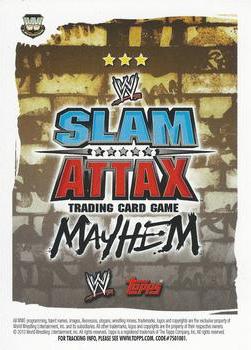 2010 Topps Slam Attax WWE Mayhem #NNO 