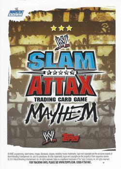2010 Topps Slam Attax WWE Mayhem #NNO Finlay  Back