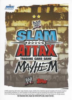 2010 Topps Slam Attax WWE Mayhem #NNO Hornswoggle  Back