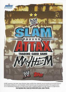 2010 Topps Slam Attax WWE Mayhem #NNO Tiffany Back