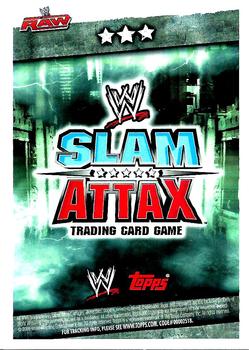 2009 Topps Slam Attax WWE #NNO Santino Marella Back