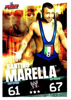 2009 Topps Slam Attax WWE #NNO Santino Marella Front