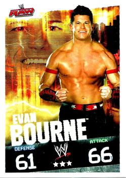 2009 Topps Slam Attax WWE #NNO Evan Bourne Front