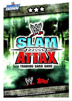 2009 Topps Slam Attax WWE #NNO David Hart Smith Back