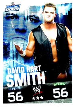 2009 Topps Slam Attax WWE #NNO David Hart Smith Front