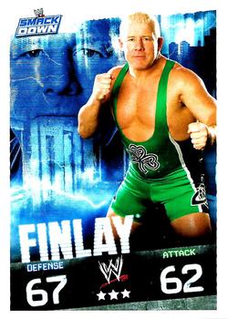 2009 Topps Slam Attax WWE #NNO Finlay Front