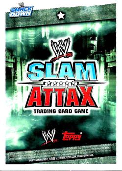 2009 Topps Slam Attax WWE #NNO Ranjin Singh Back