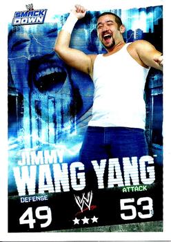 2009 Topps Slam Attax WWE #NNO Jimmy Wang Yang Front