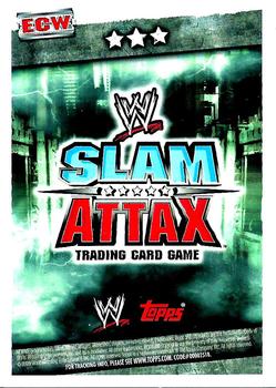 2009 Topps Slam Attax WWE #NNO The Hurricane Back
