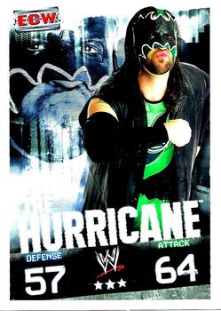 2009 Topps Slam Attax WWE #NNO The Hurricane Front