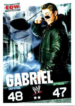 2009 Topps Slam Attax WWE #NNO Gabriel Front