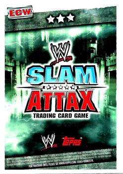 2009 Topps Slam Attax WWE #NNO Zack Ryder Back
