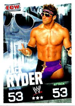 2009 Topps Slam Attax WWE #NNO Zack Ryder Front