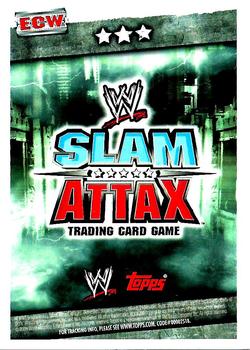 2009 Topps Slam Attax WWE #NNO Yoshi Tatsu Back