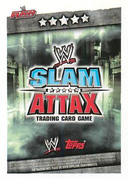 2009 Topps Slam Attax WWE #NNO Shawn Michaels Back