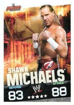 2009 Topps Slam Attax WWE #NNO Shawn Michaels Front