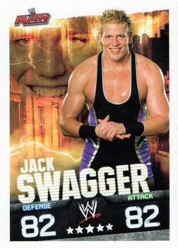 2009 Topps Slam Attax WWE #NNO Jack Swagger Front