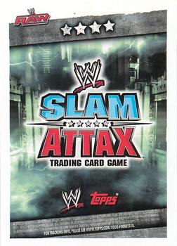 2009 Topps Slam Attax WWE #NNO Chavo Guerrero Back