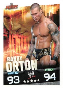 2009 Topps Slam Attax WWE #NNO Randy Orton Front