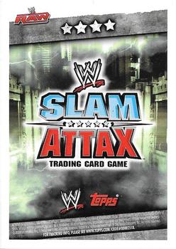 2009 Topps Slam Attax WWE #NNO Cody Rhodes Back