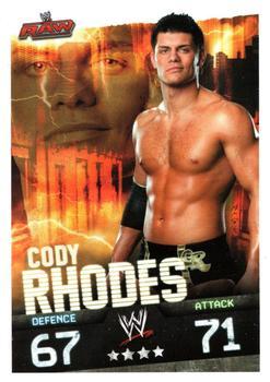 2009 Topps Slam Attax WWE #NNO Cody Rhodes Front
