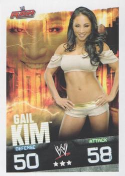 2009 Topps Slam Attax WWE #NNO Gail Kim Front