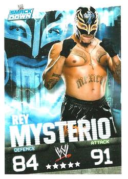 2009 Topps Slam Attax WWE #NNO Rey Mysterio Front