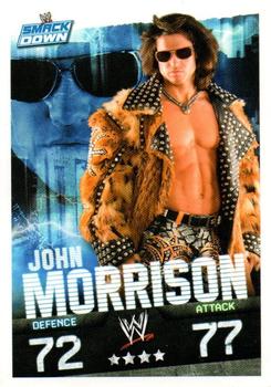 2009 Topps Slam Attax WWE #NNO John Morrison Front