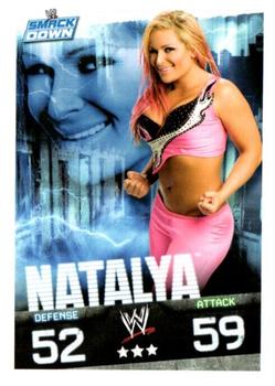 2009 Topps Slam Attax WWE #NNO Natalya Front